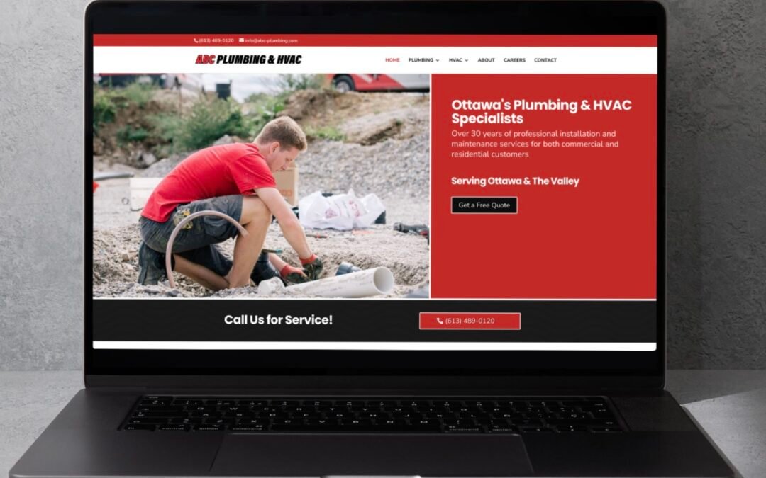Website Design and Development: ABC Plumbing