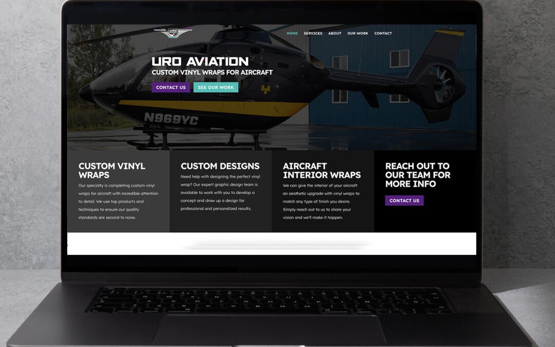 Website Design and Development: URO Aviation